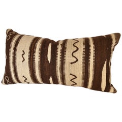 Custom Pillow by Maison Suzanne from a Vintage Moroccan Wool Ourika Rug