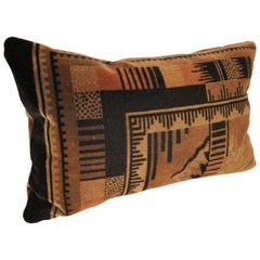 Custom Pillow by  Maison Suzanne Cut from an Antique Amsterdam School Textile