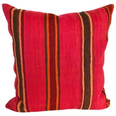 Custom Pillow by Maison Suzanne Cut from a Vintage Moroccan Wool Berber Rug