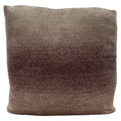 Custom Pillow with Schumacher Mohair Velvet