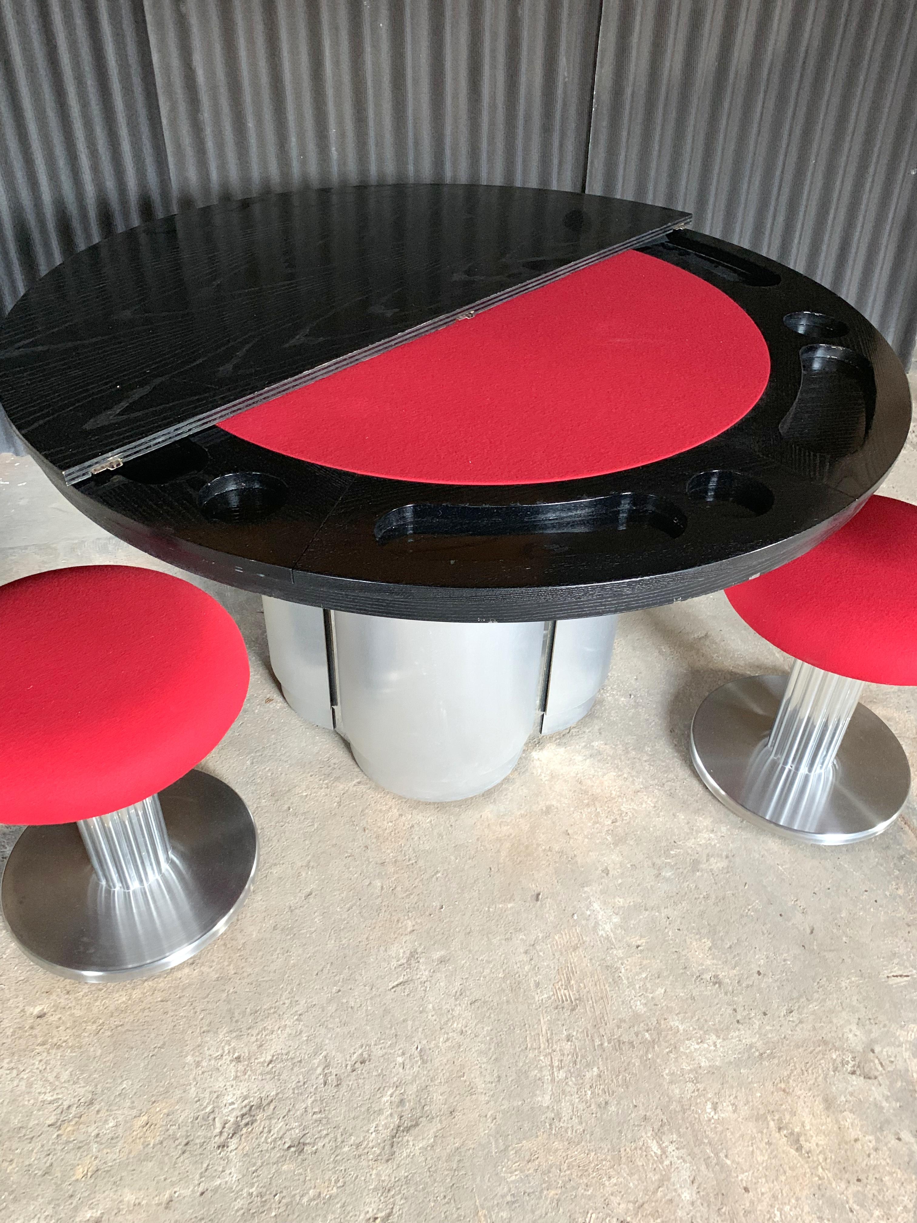 Custom Poker, Card Table, 1988 1