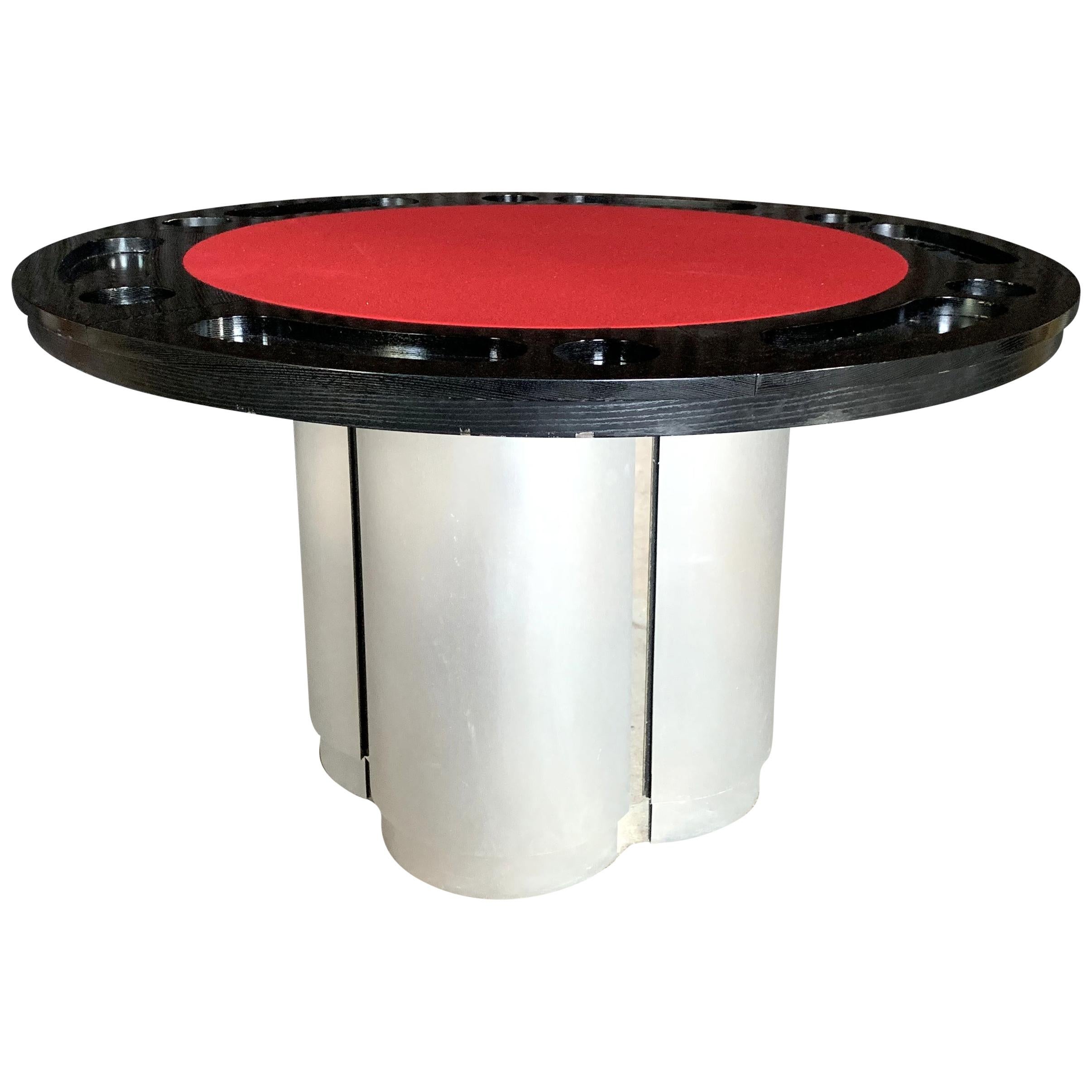 Custom Poker, Card Table, 1988