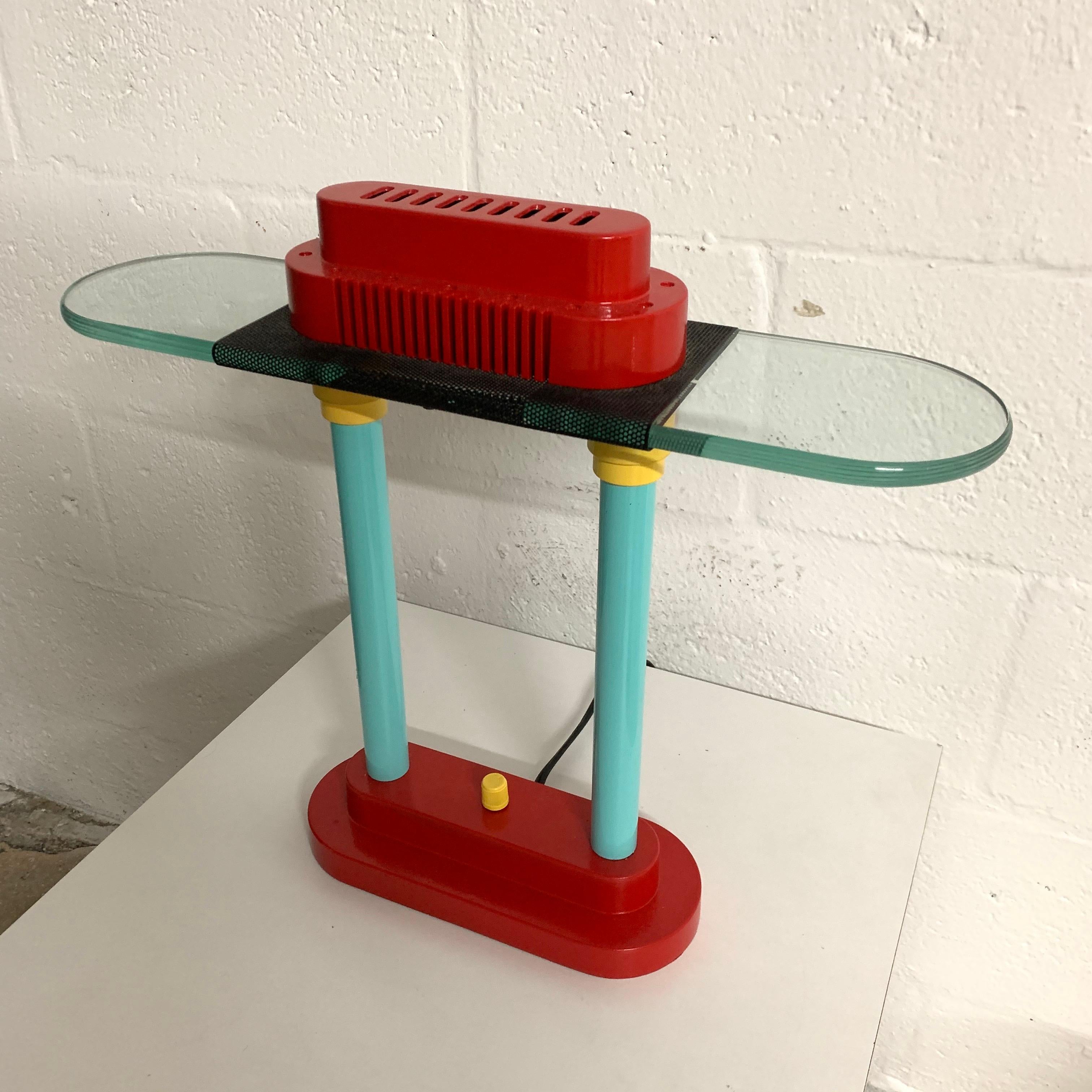 Post-Modern Custom Postmodern Robert Sonneman Memphis Lamp for George Kovacs, 1980s