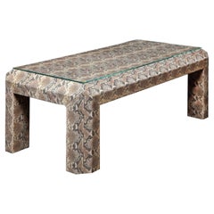 Chic Cocktail Table in Exotic Python 2010