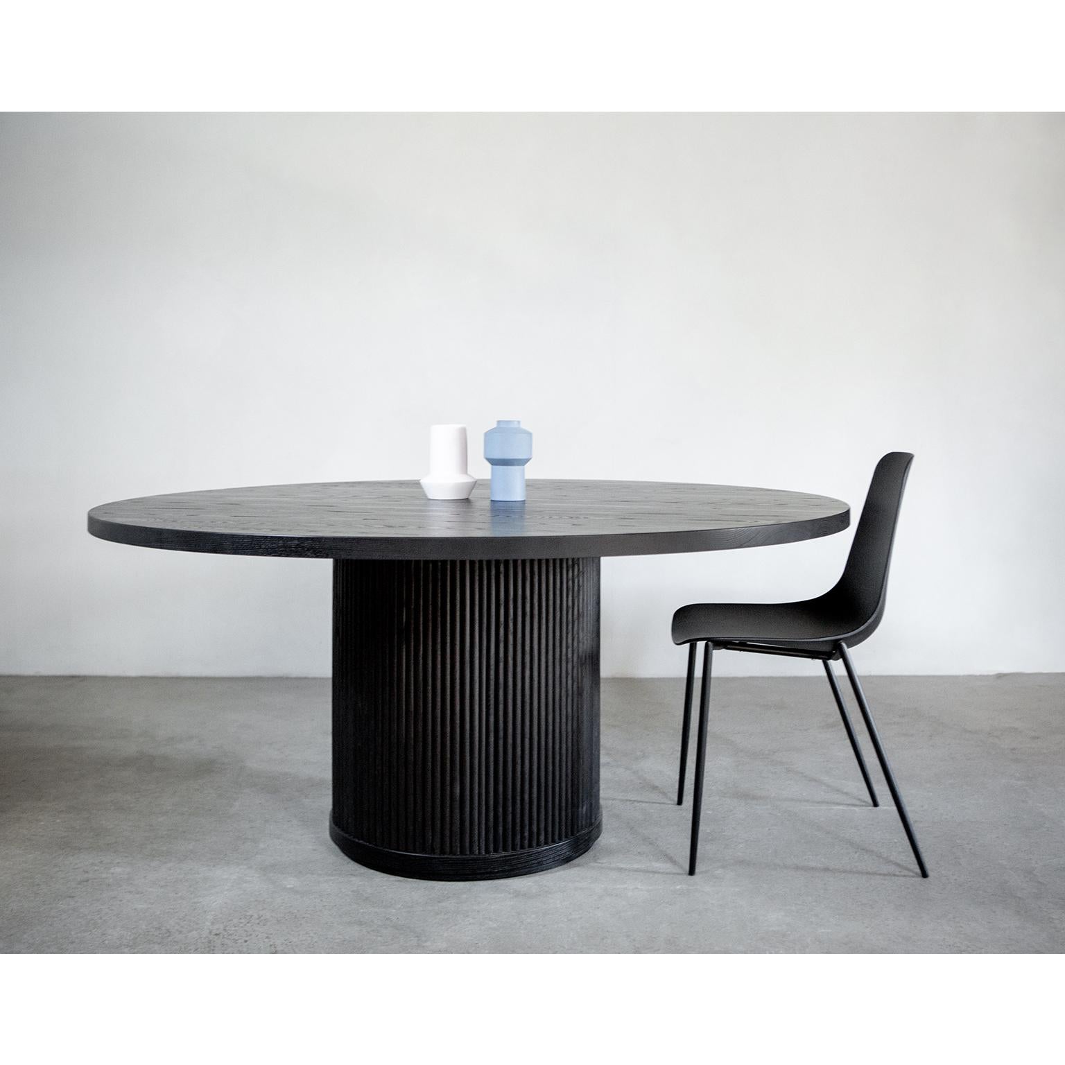 tambour dining table