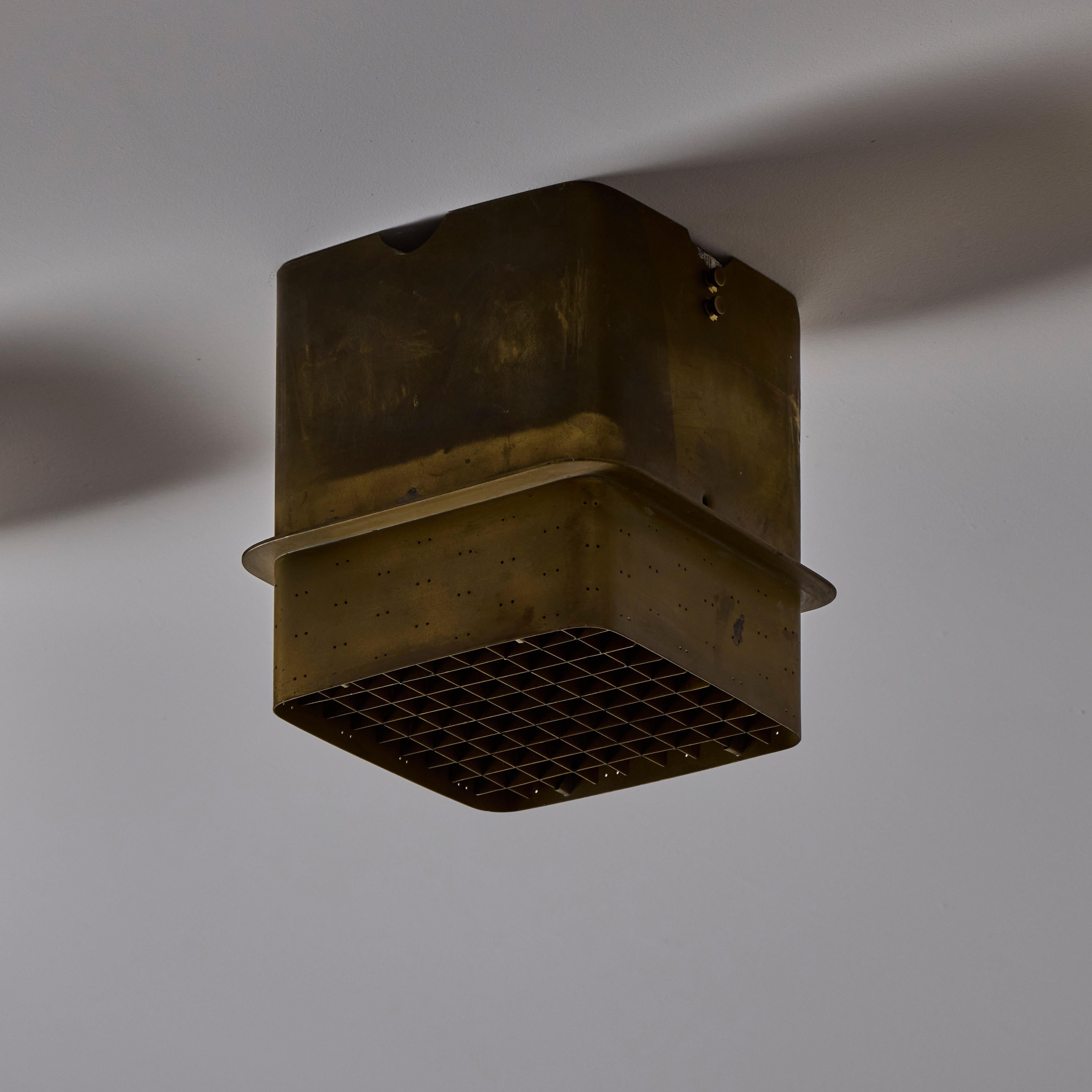 Custom Recessed Flush Mounts by Paavo Tynell For Sale 3