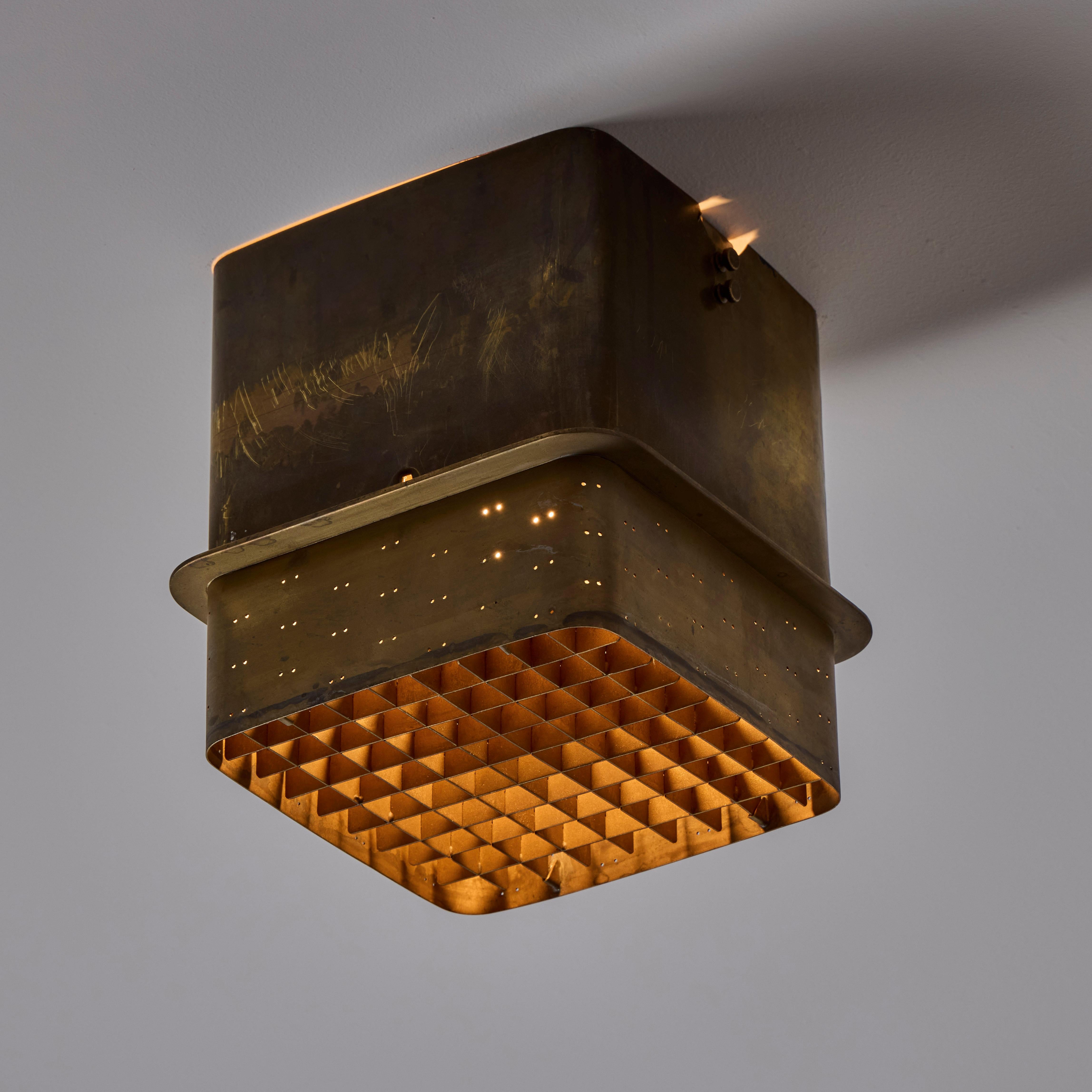 Custom Recessed Flush Mounts by Paavo Tynell For Sale 4