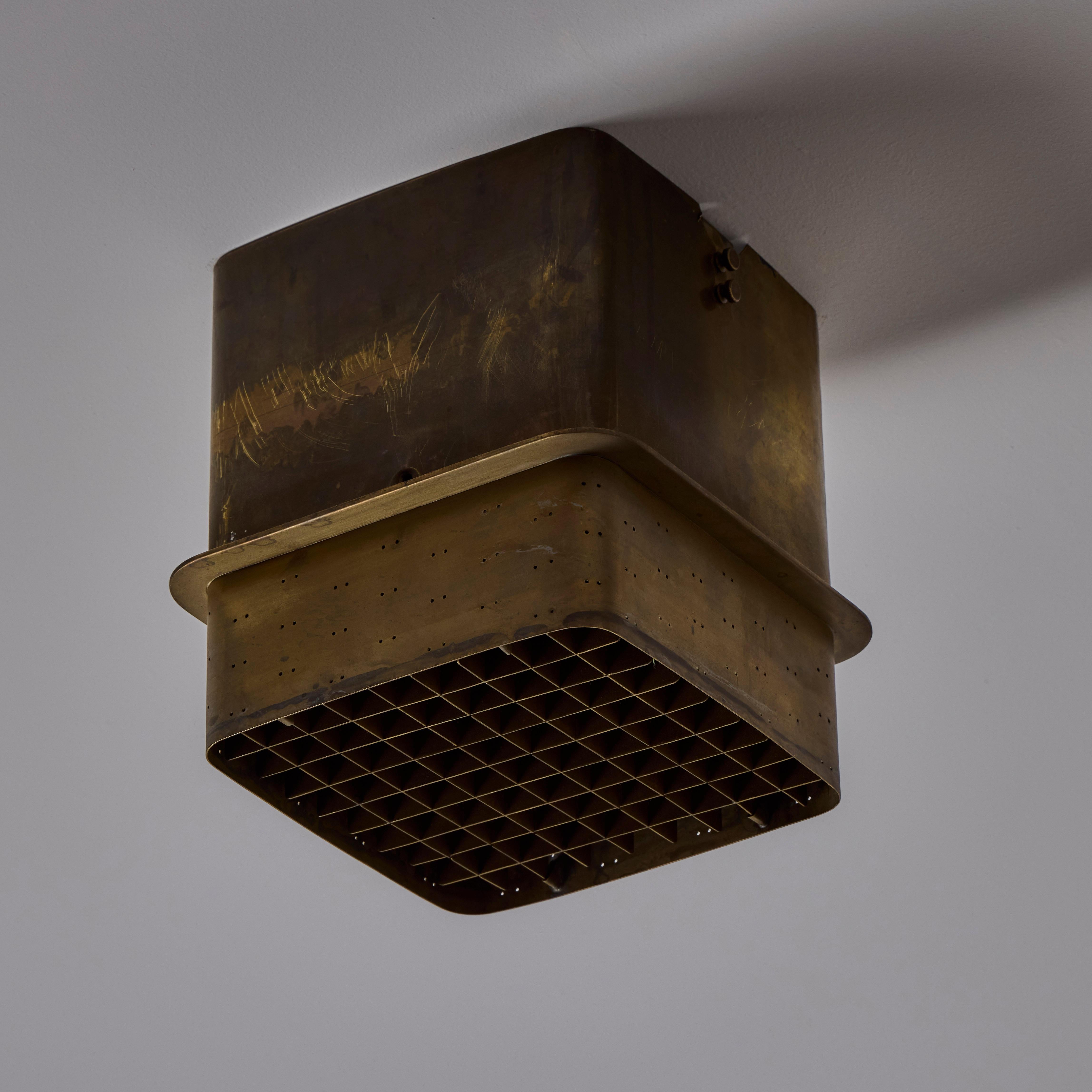 Custom Recessed Flush Mounts by Paavo Tynell For Sale 5