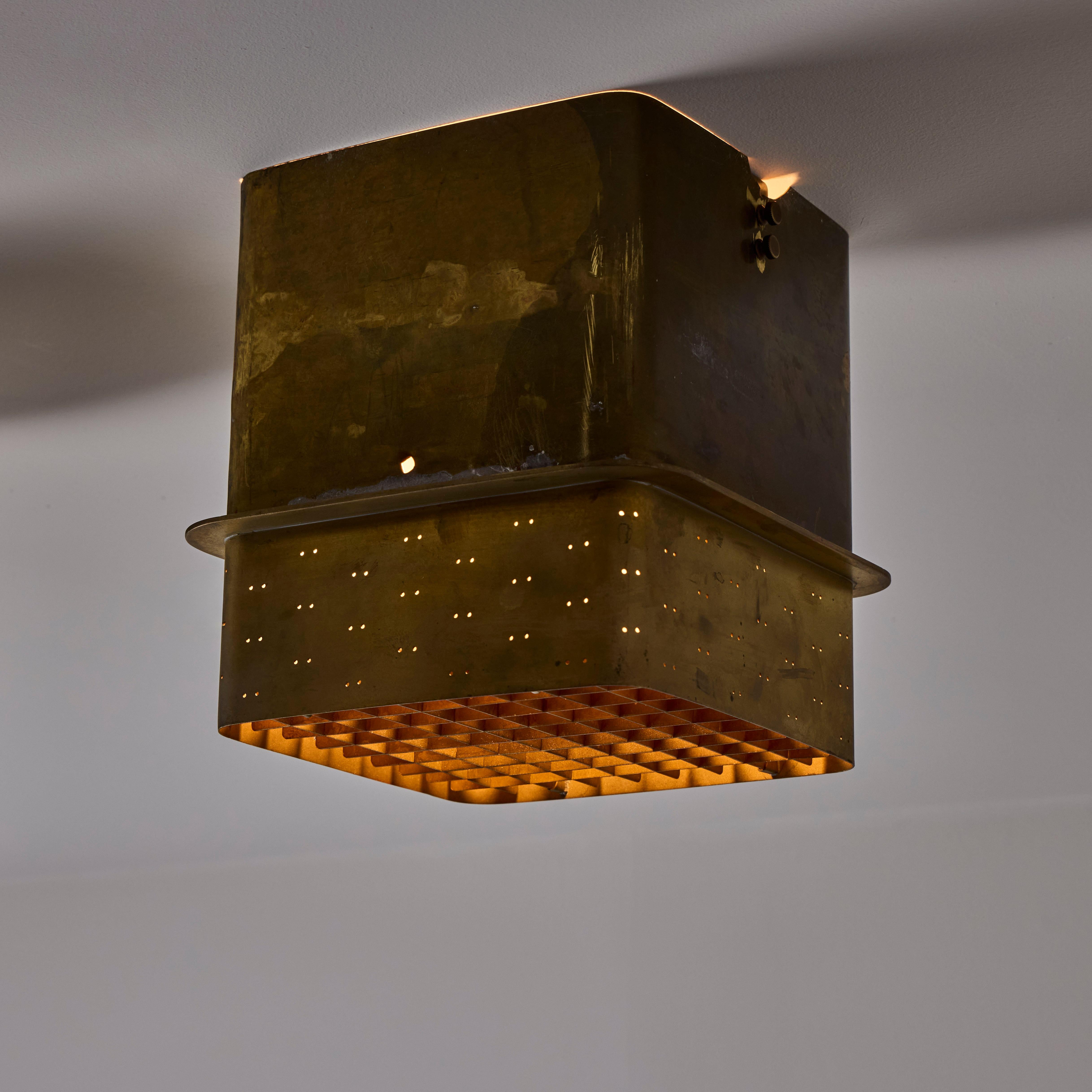 Custom Recessed Flush Mounts by Paavo Tynell For Sale 5