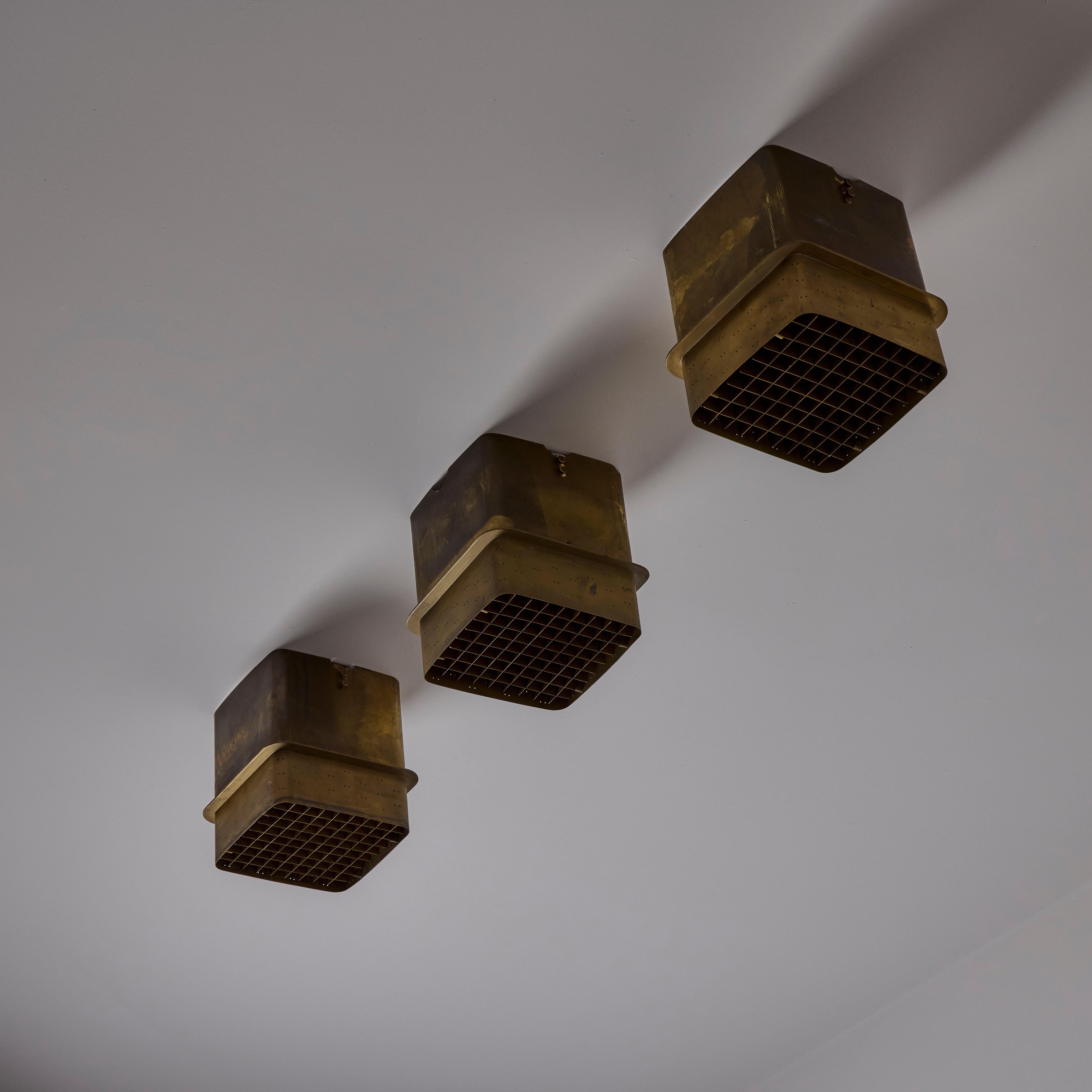 Custom Recessed Flush Mounts by Paavo Tynell For Sale 9