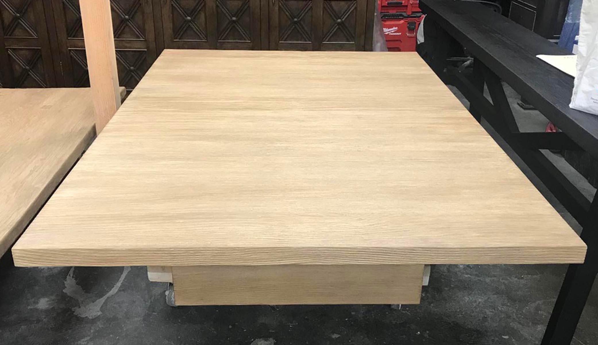 custom wood coffee tables