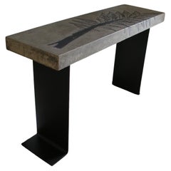 Custom Rectangular Concrete Bench or Dining, Console, Coffee Table Tops
