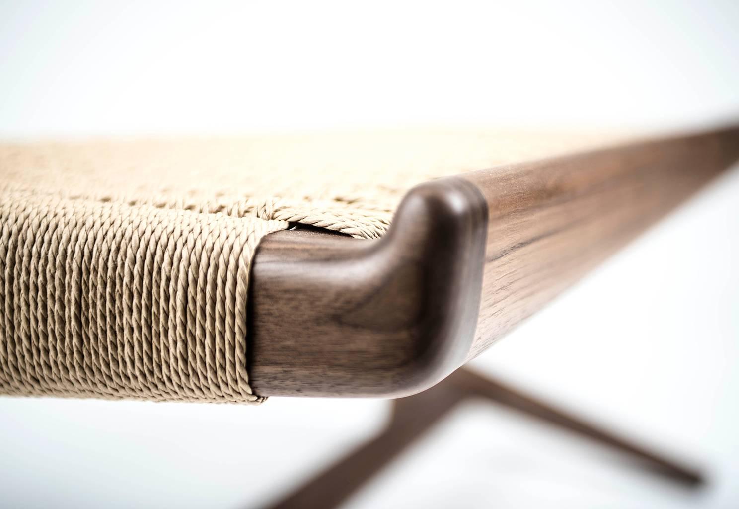 Contemporary Custom Rian Cantilever Bench For Sale