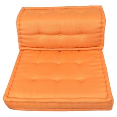 Custom Roche Bobois Mah Jong Orange Lounge Chair Set, Hans Hopfer, Italy