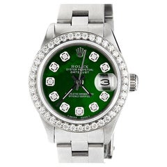 Custom Rolex Datejust Ladies Oyster Watch