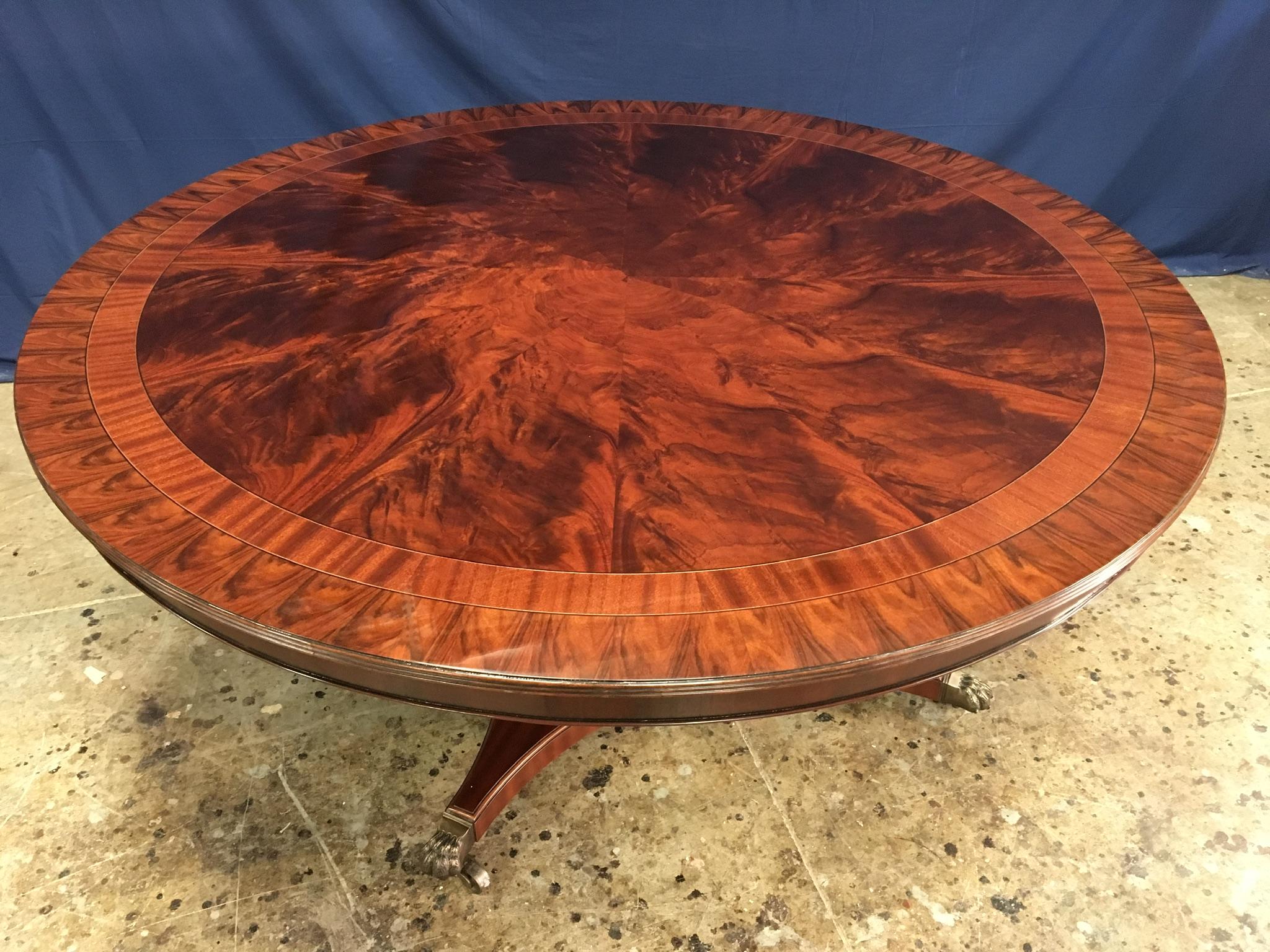 custom mahogany dining table
