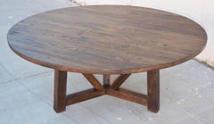 Javi Dining Table in Reclaimed Pine, Built to Order by Petersen Antiques