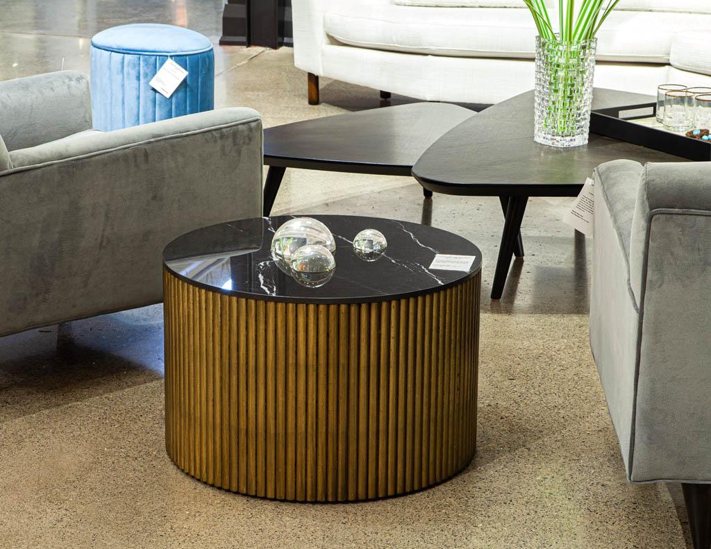 solid gold side table