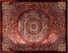 Custom Royal Wool Rug "Maharaja"  Luxury Jewelry-Inspired 3D Mosaic Carpet
