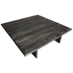 Custom Rustic Modern Coffee Table by Dos Gallos Studio