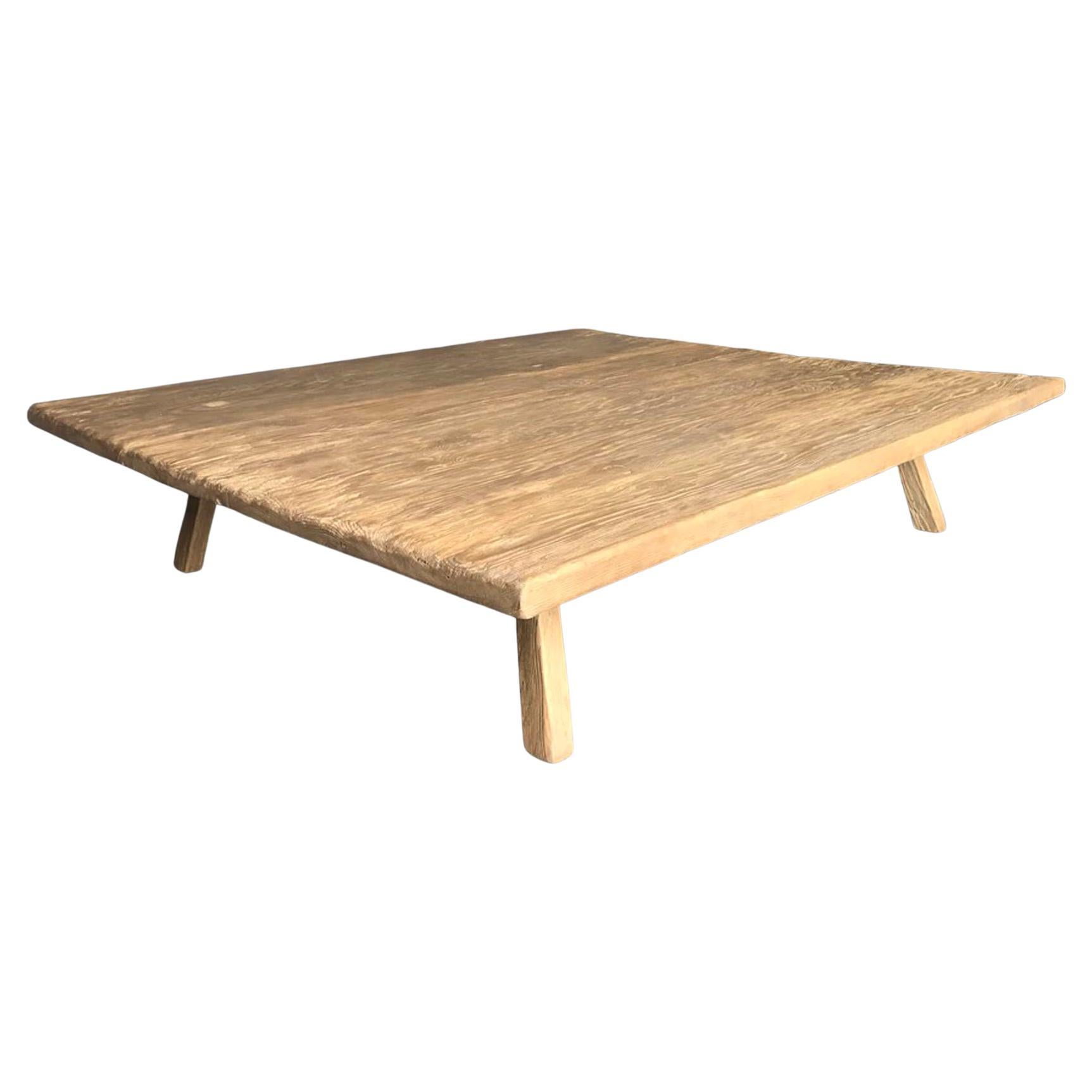Custom Rustic Reclaimed Wood Coffee Table