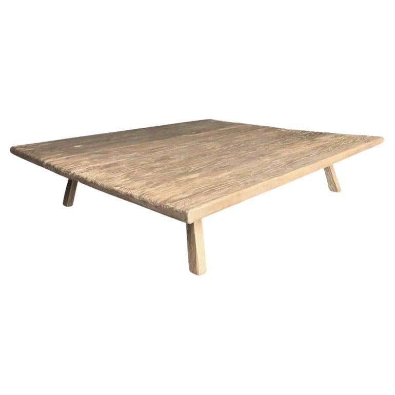 Custom Rustic Reclaimed Wood Coffee Table