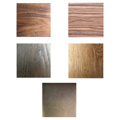 Juego de muestras personalizadas de material/acabado '"CAVE" Credenza'