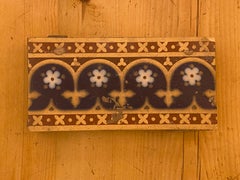 Custom Sample Set Encaustic Minton 'Stoke Upon Trent' Tile Floor 1920s