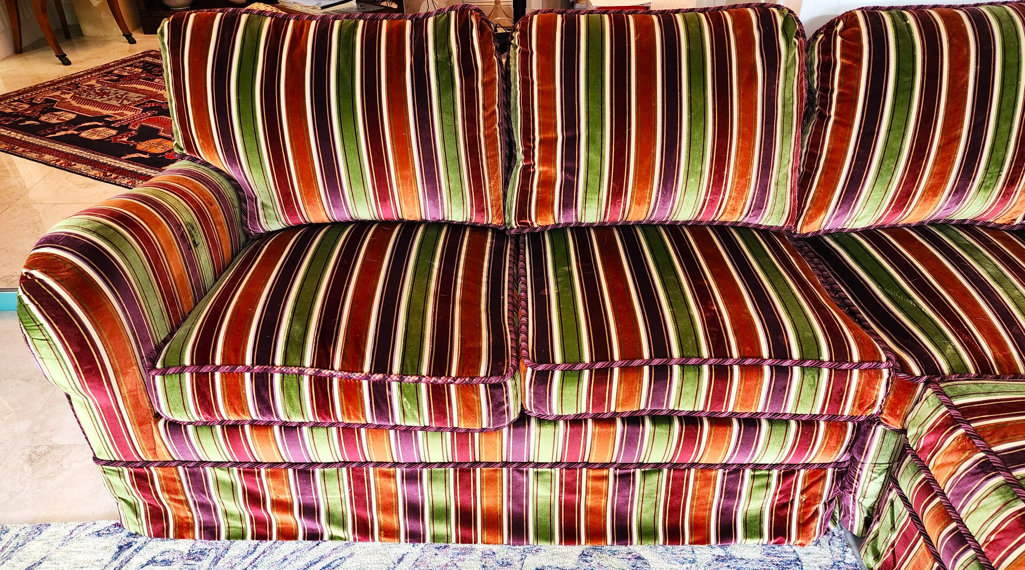 Late 20th Century Custom Schwartz Collection Paris Sectional Sofa for Juan Pablo Molyneux For Sale