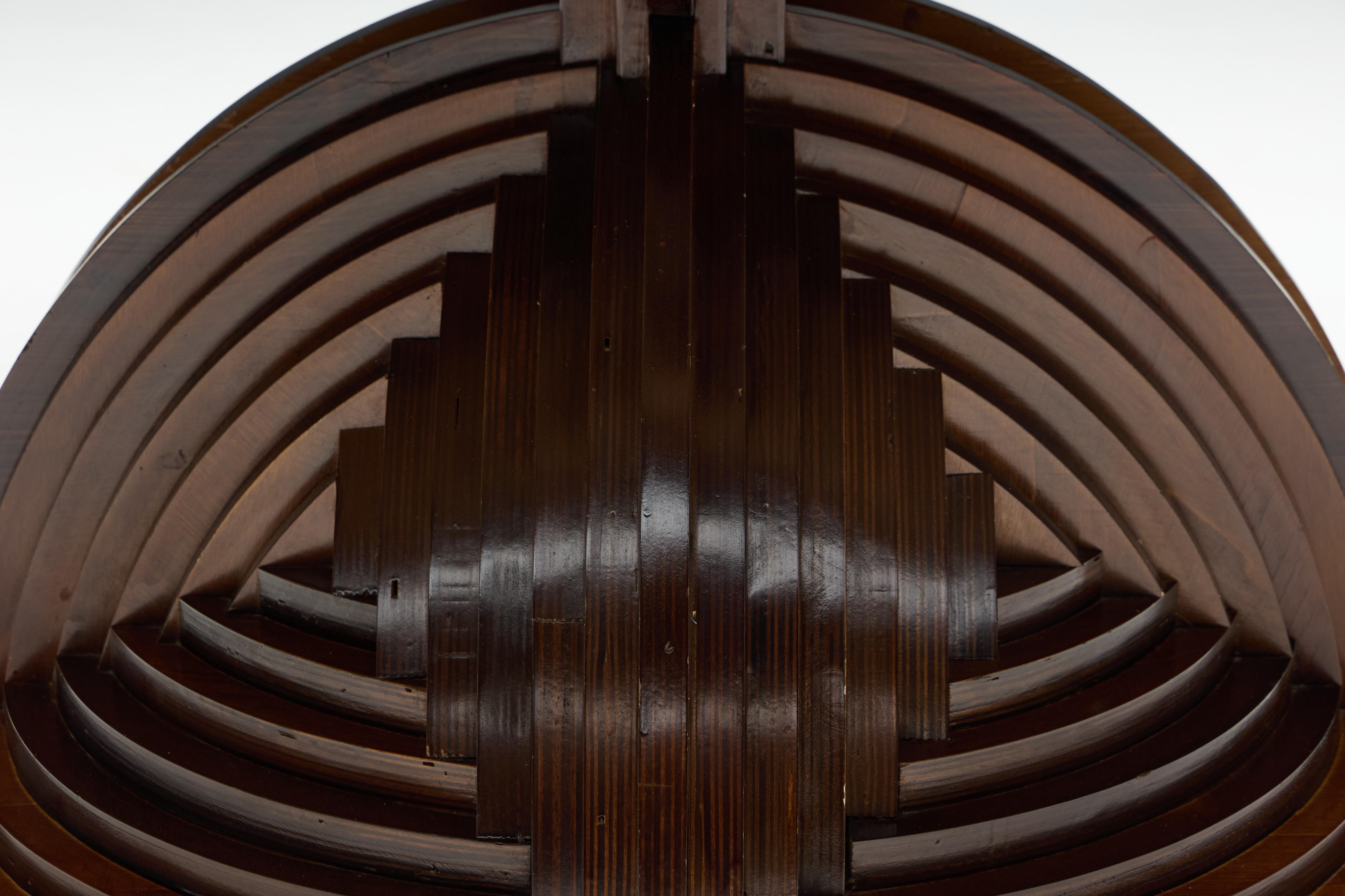 Custom Sculptural Console Tables by Mario Ceroli, Italy, 1970s For Sale 5