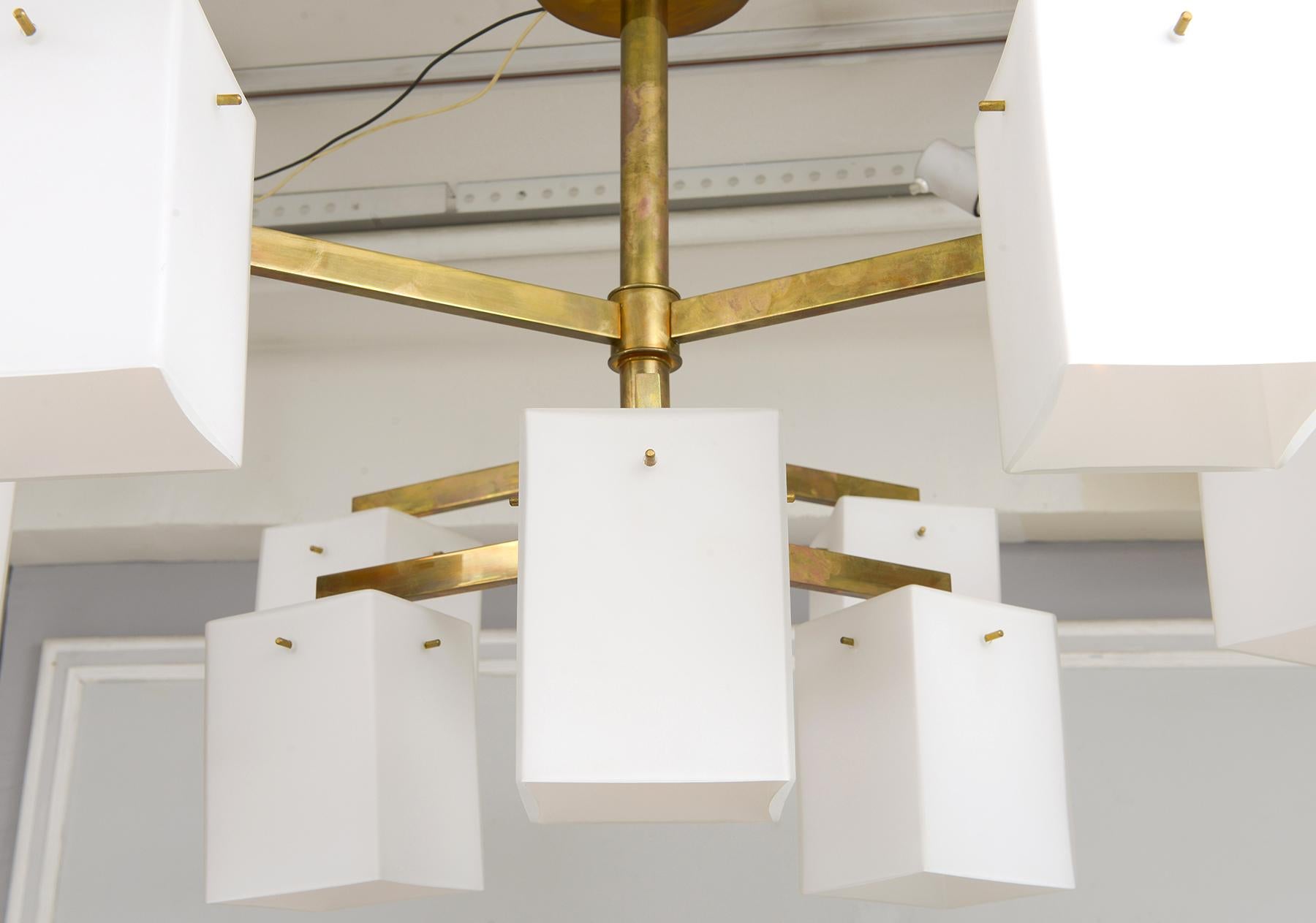 Americano Apparecchio di illuminazione scultoreo personalizzato Jules in vendita