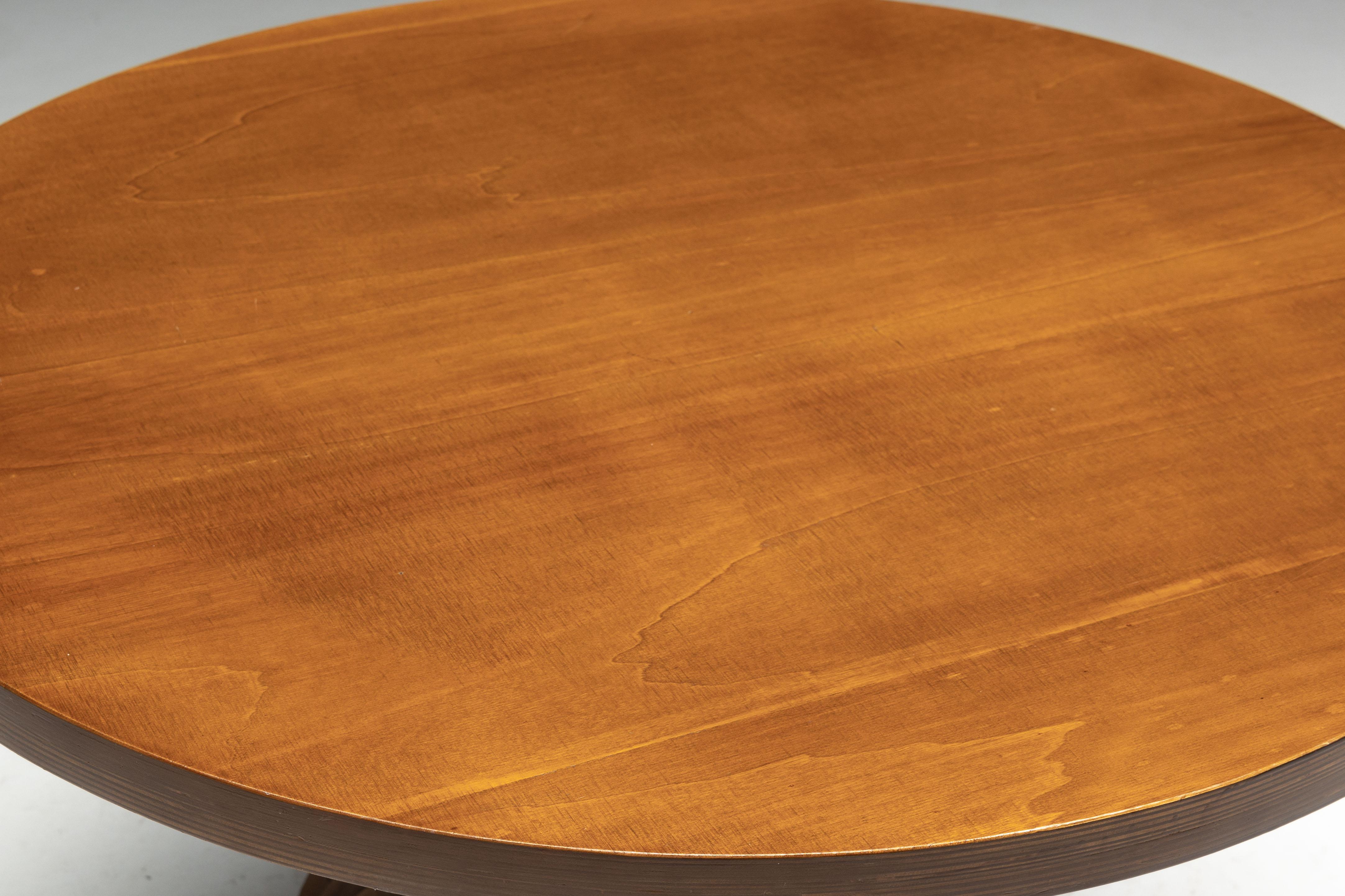 Custom Sculptural Table by Mario Ceroli, Italy, 1970s For Sale 9