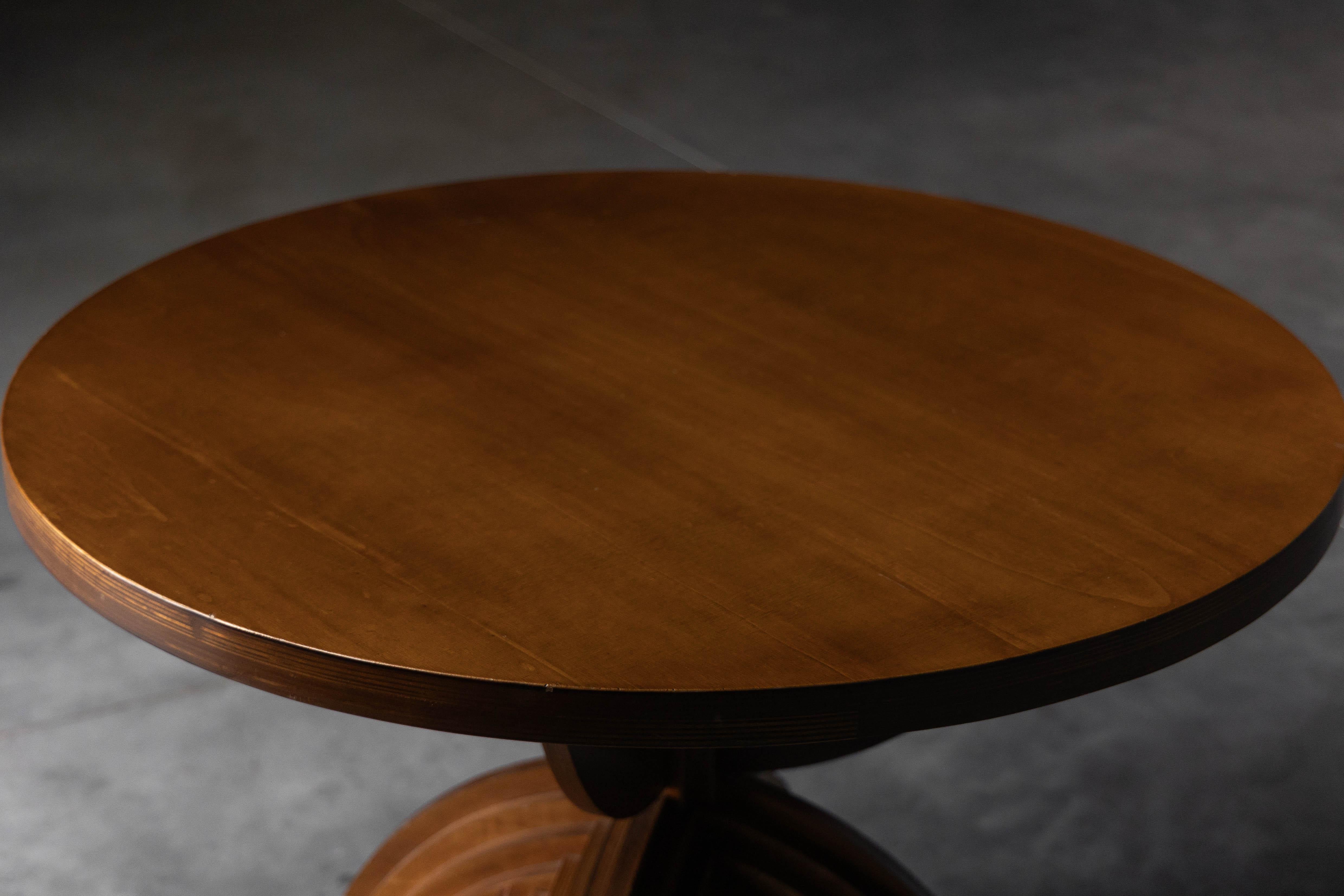 Custom Sculptural Table by Mario Ceroli, Italy, 1970s For Sale 2