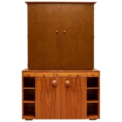 Custom Secretary Bookcase / Cabinet by Gilbert Rohde Paldo for Herman Miller