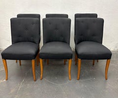 Custom Set of Six Dining Chairs by Robsjohn-Gibbings