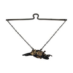 Barre de cravate personnalisée en métal mixte Shakudo