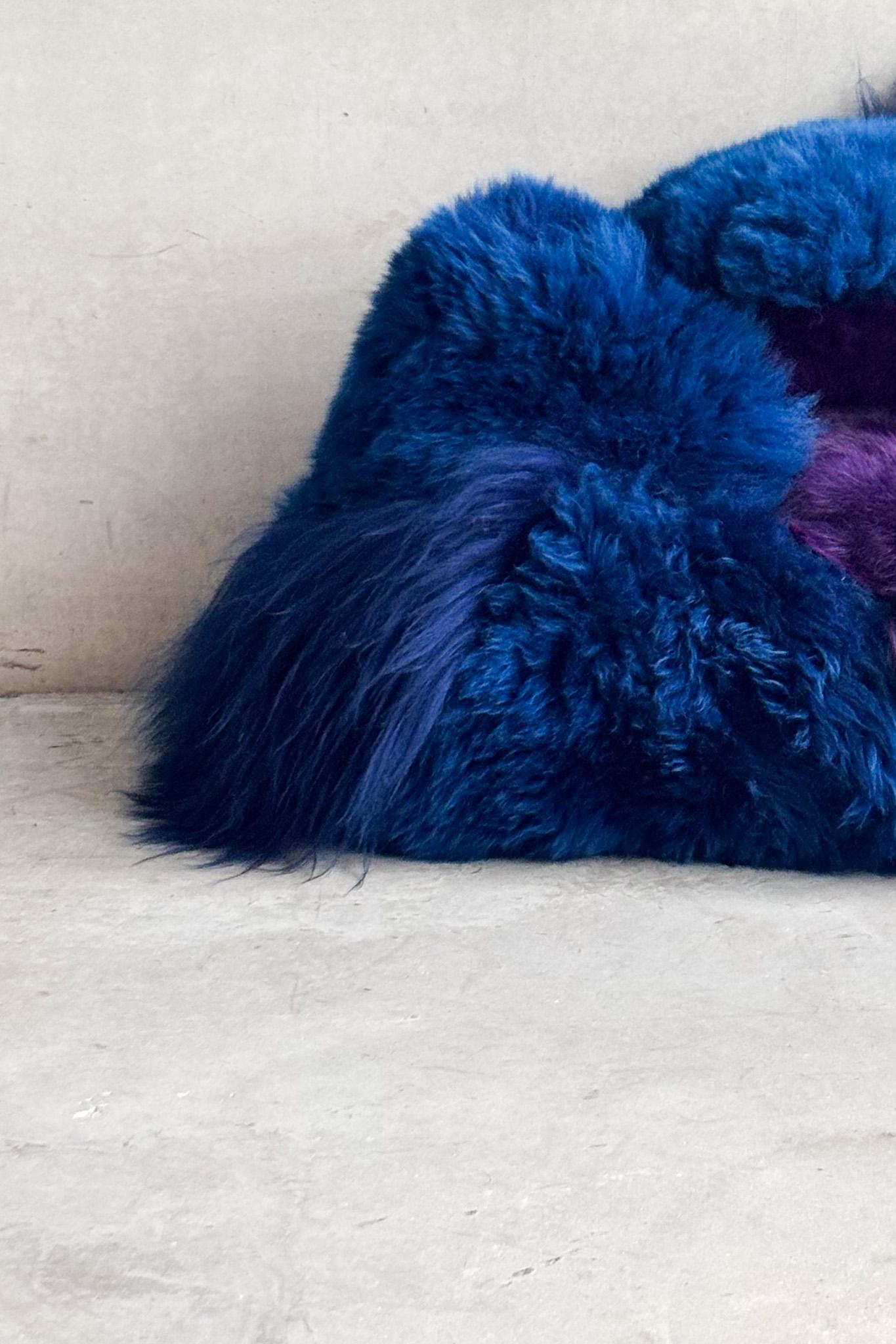 Custom sheepskin Sculptural by Carine Boxy -- 