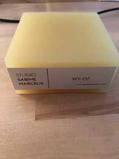 Custom Side Table Candy Cube / Lemon