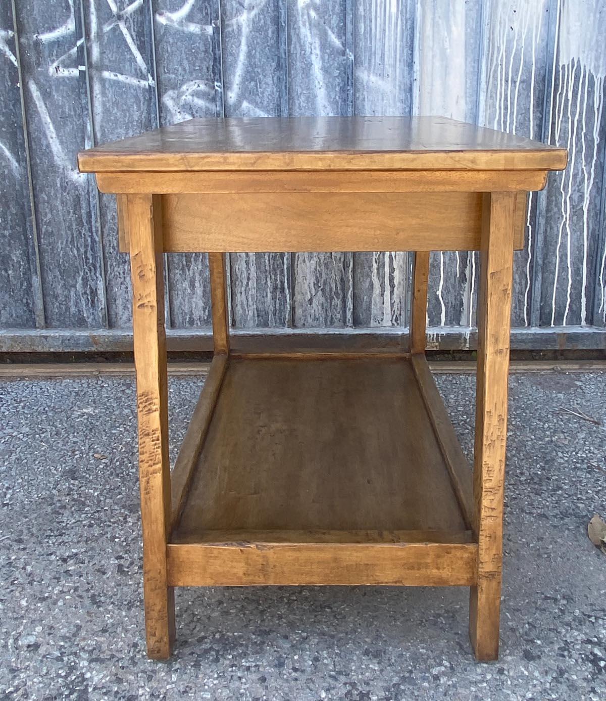 Custom Side Tables or Nightstands in Walnut by Dos Gallos Studio In New Condition For Sale In Los Angeles, CA