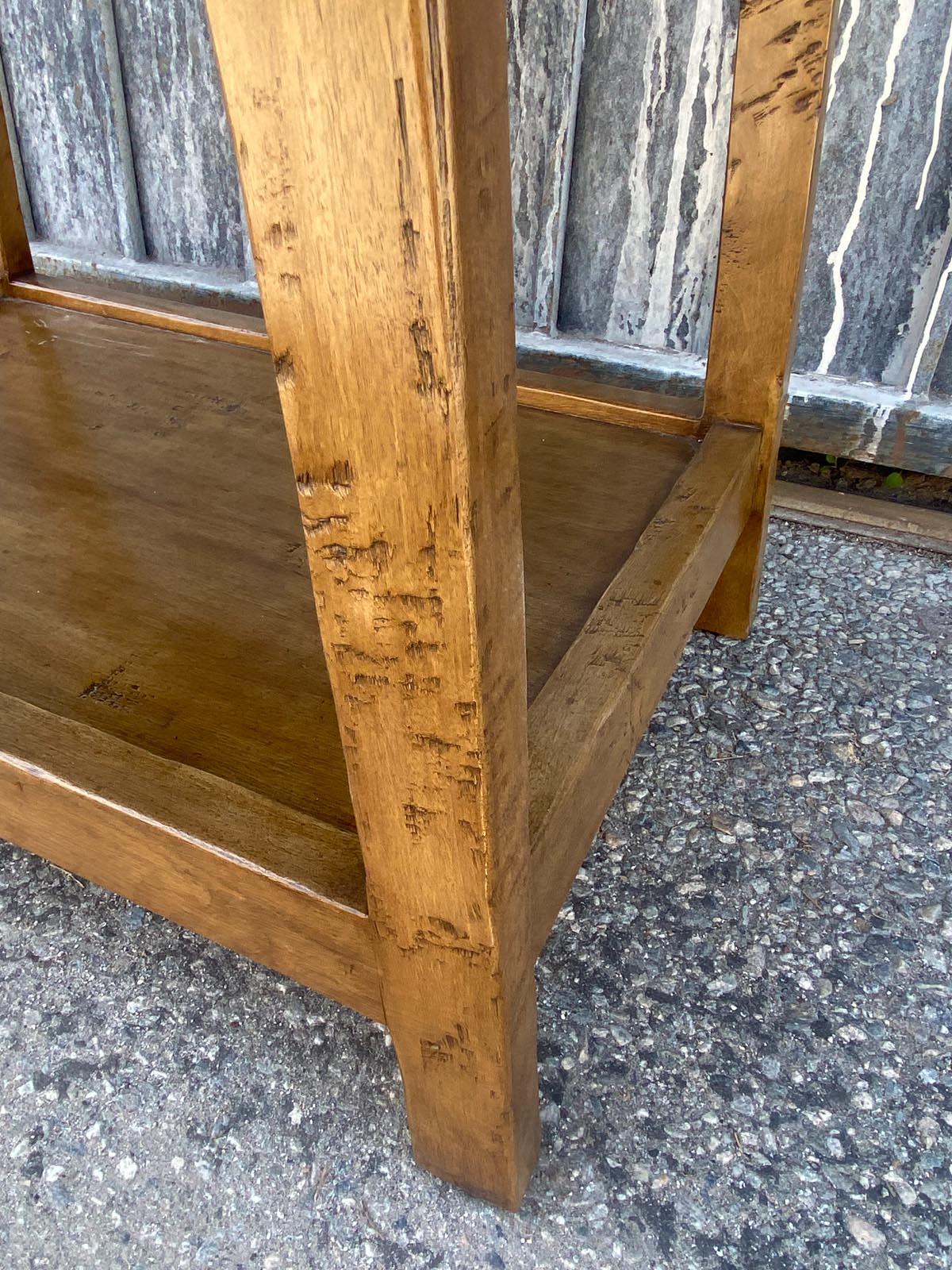 Custom Side Tables or Nightstands in Walnut by Dos Gallos Studio For Sale 2