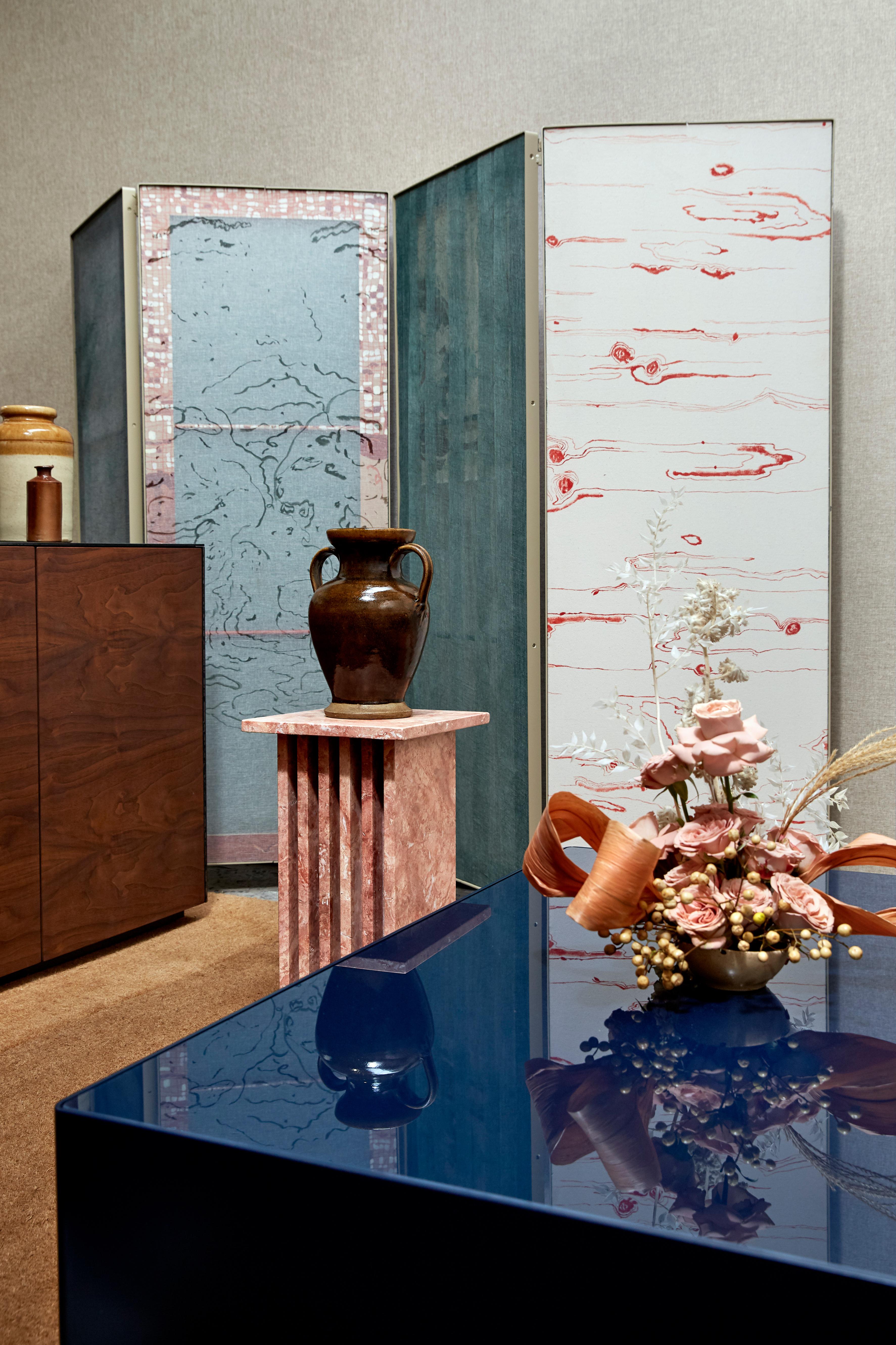 Custom size Chelmsford Lacquered Steel and Glass Coffee Table Neuf - En vente à Amsterdam, NL