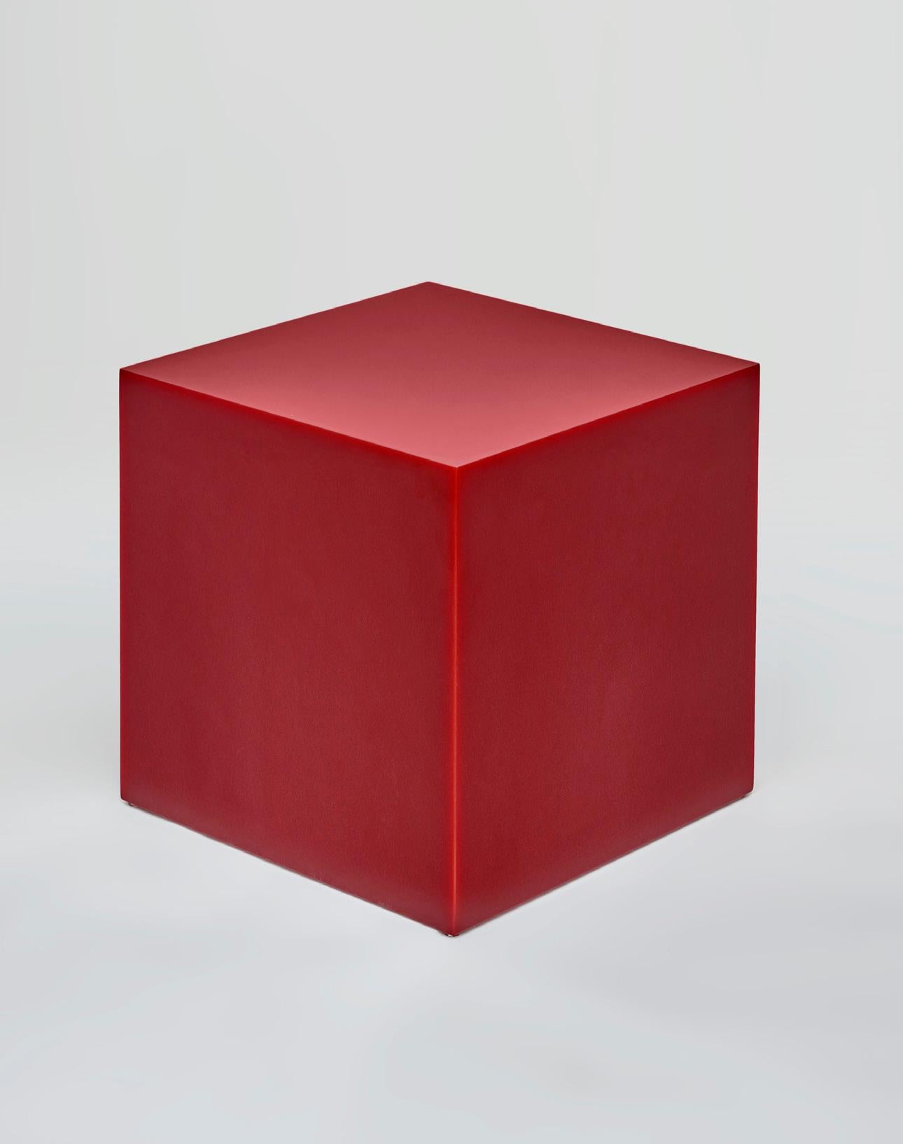 Modern Custom Size Resin Cubes, Matte Finish For Sale