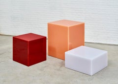 Custom Size Resin Cubes, Matte Finish
