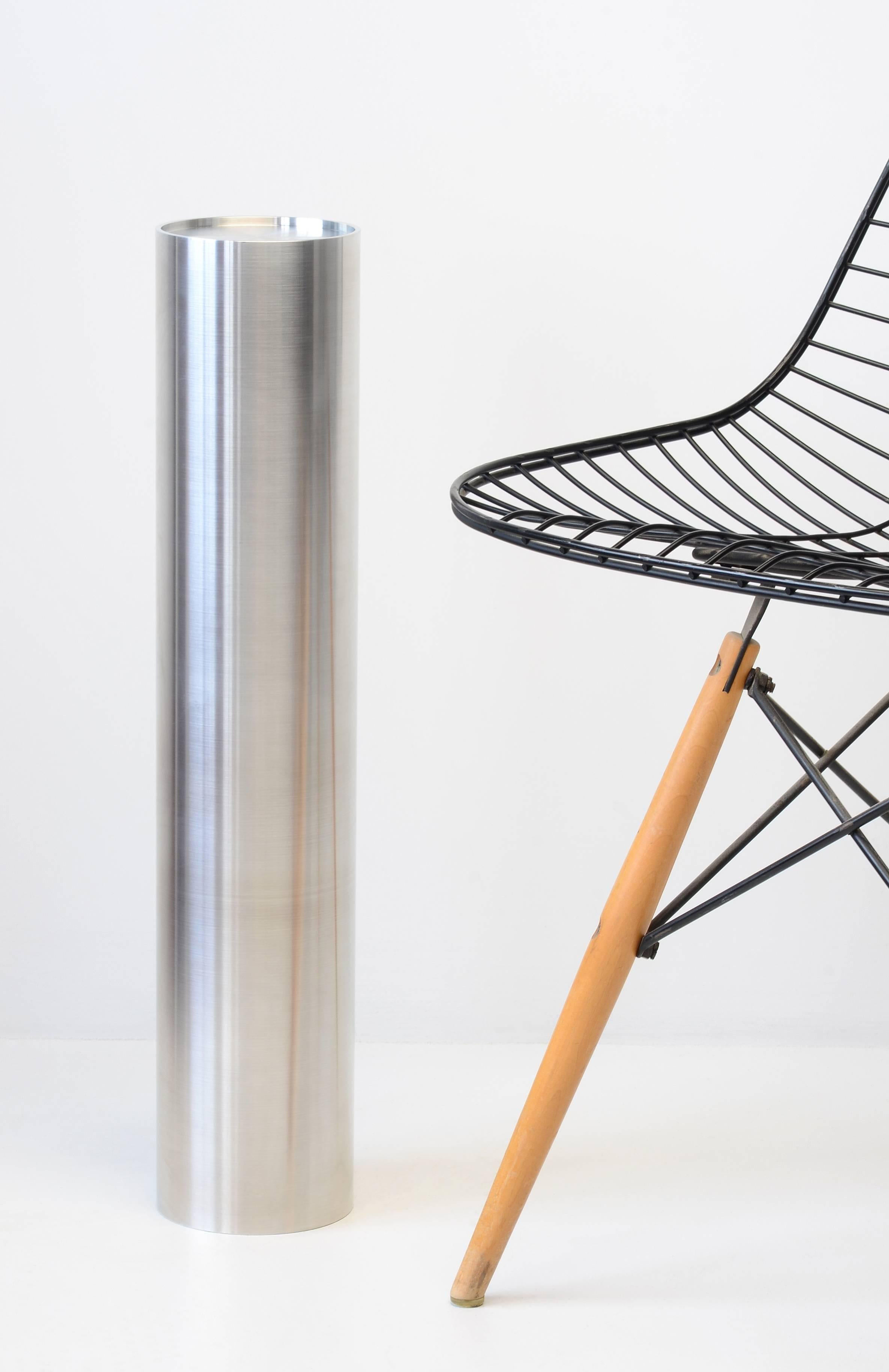 Custom Solid Aluminum CC Table from Porch Modern In Excellent Condition In Toronto, Ontario