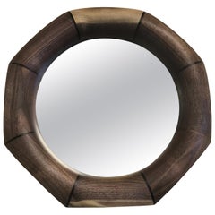Custom Solid Walnut Mirror
