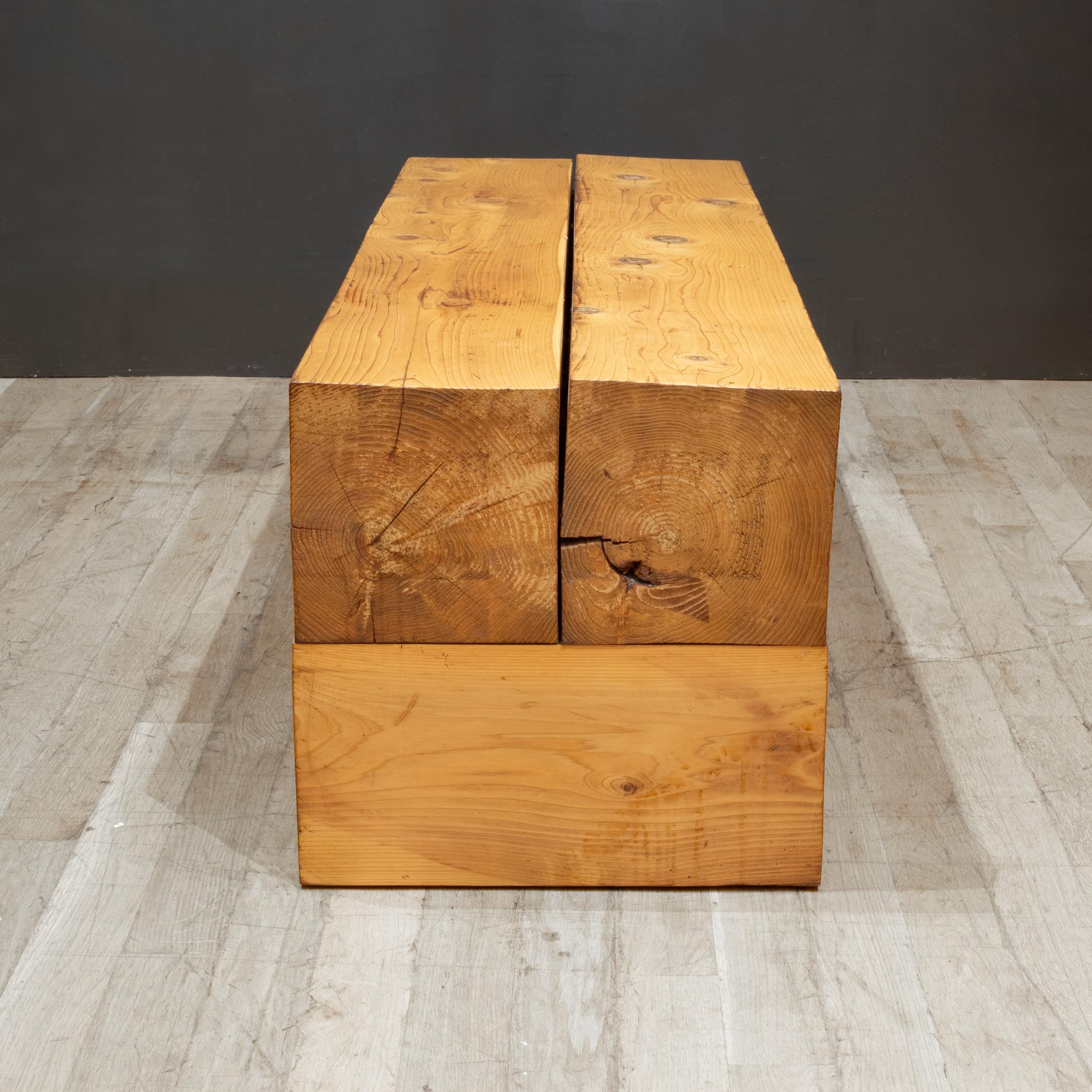 Banco de madera maciza a medida en Bueno estado para la venta en San Francisco, CA