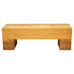 Panchina personalizzata in legno massello
