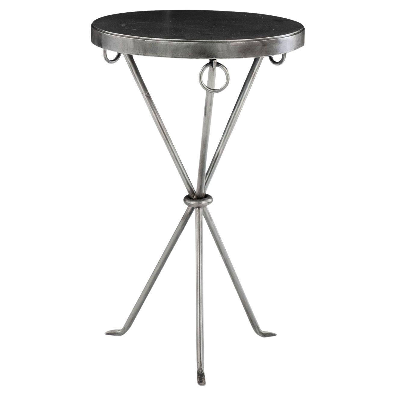 Custom Steel Drinks Table For Sale