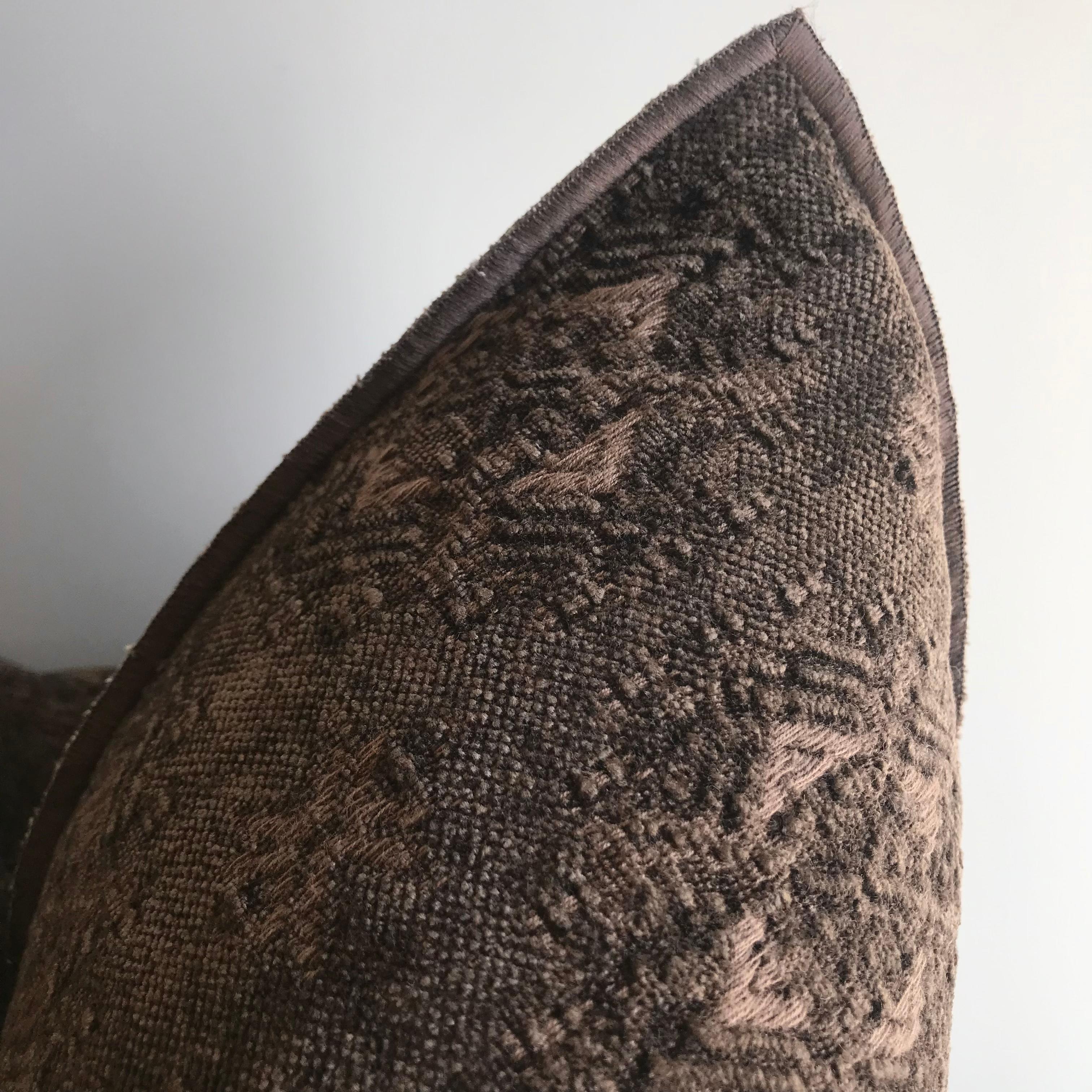 Stone Washed Jacquard French Accent Pillow 3