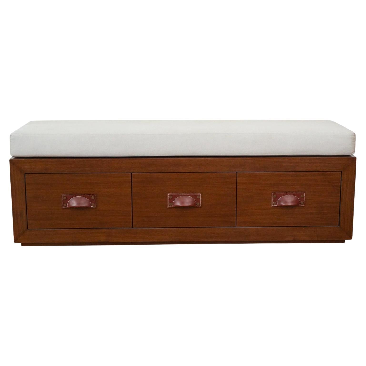 Custom Storage Bench "Baxter" by foley&cox HOME For Sale